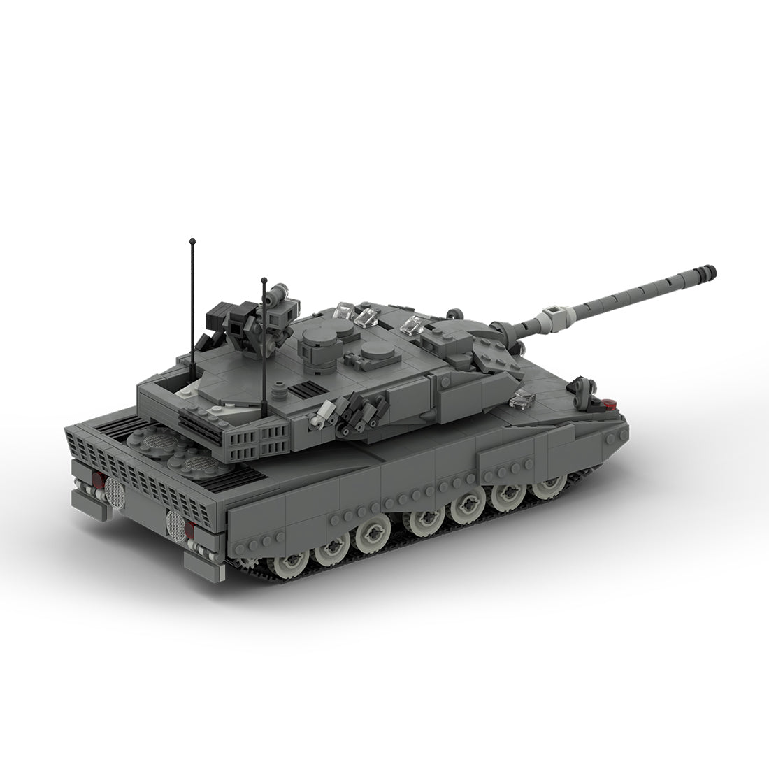 MOC - 46894 Leopard 2 A7 MBT | Main Battle Tank | 1:34 Scale - LesDiy