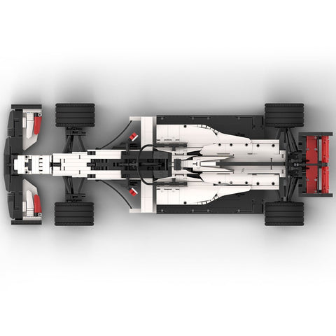 MOC - 47258 Team VF - 20 1/8 Scale Formula Racing Car - LesDiy