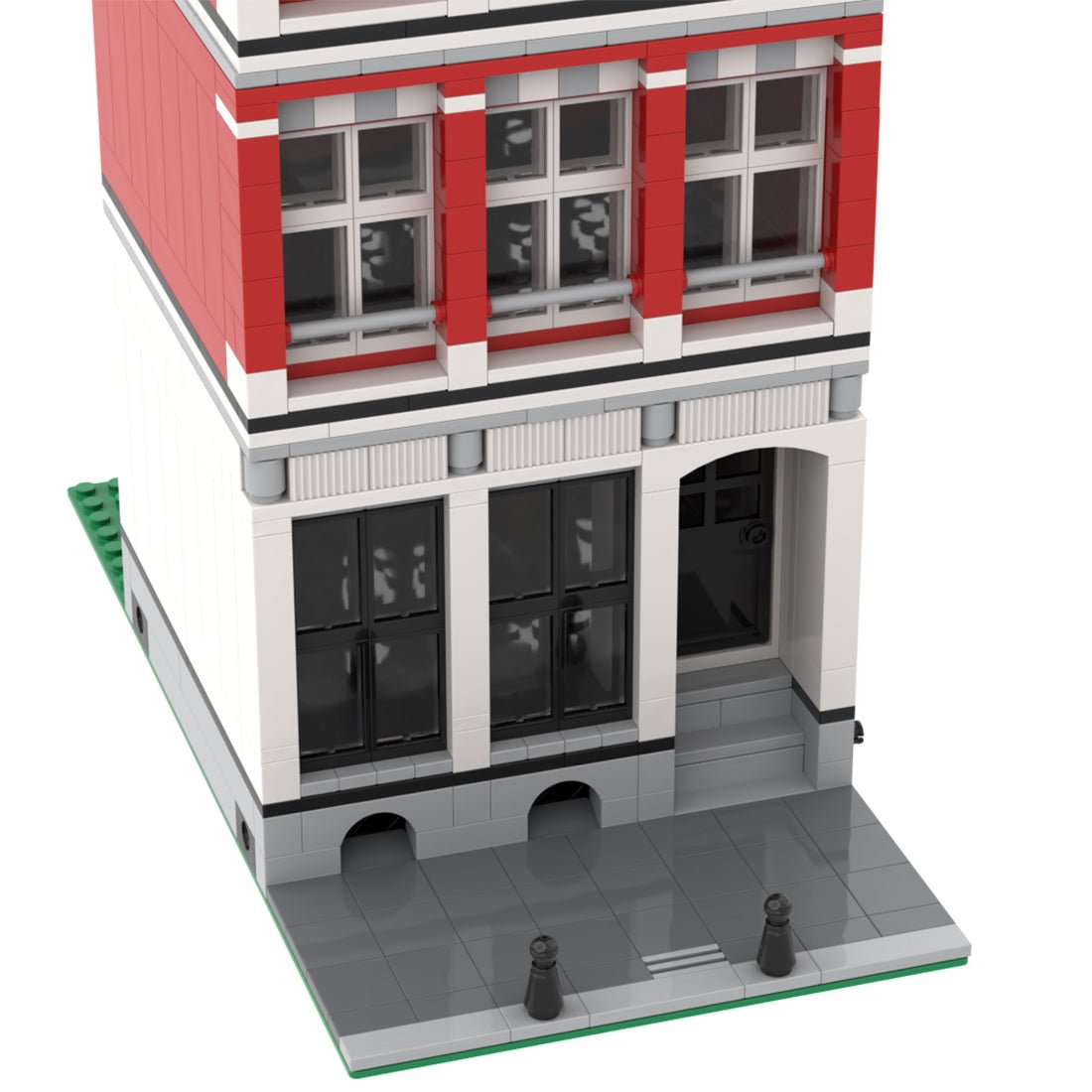 MOC - 47284 Amsterdam Canal House Nr 2 Modular Building - LesDiy