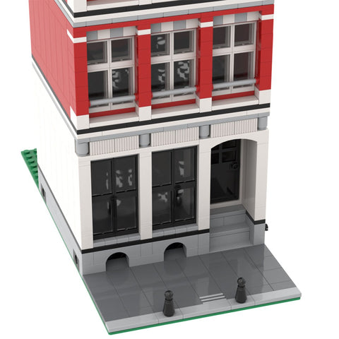 MOC - 47284 Amsterdam Canal House Nr 2 Modular Building - LesDiy - 