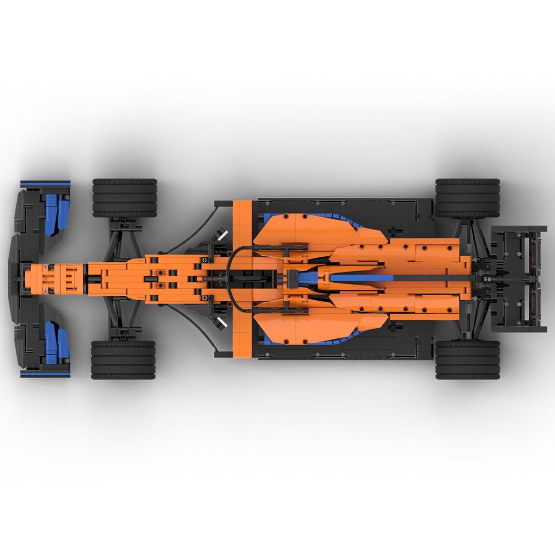 MOC - 47398 MCL35 1/8 Scale Formula Racing Car - LesDiy