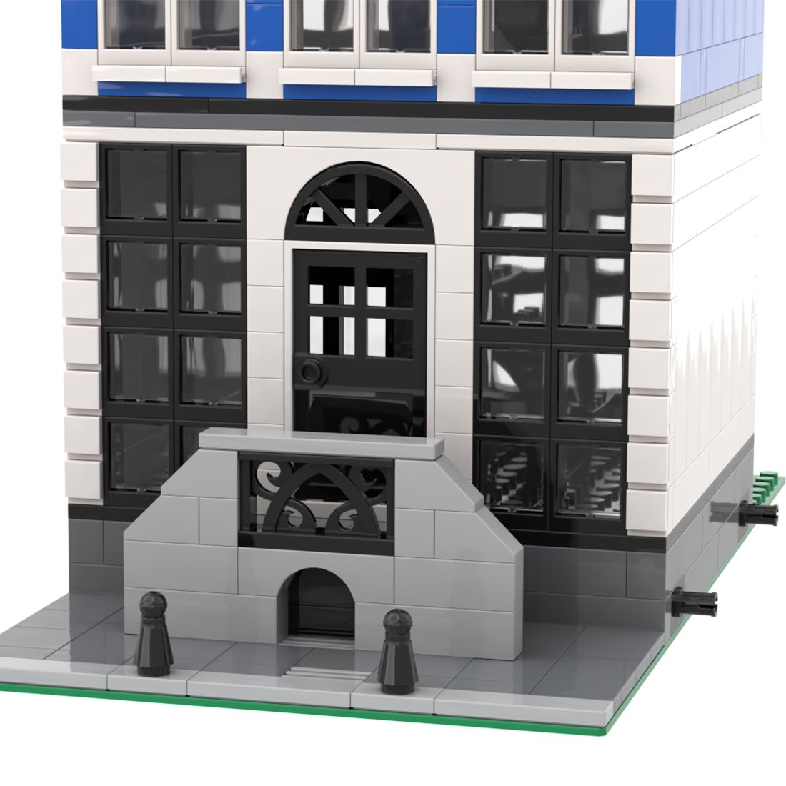 MOC - 48643 Amsterdam Canal House Nr 3 Modular Building - LesDiy - 