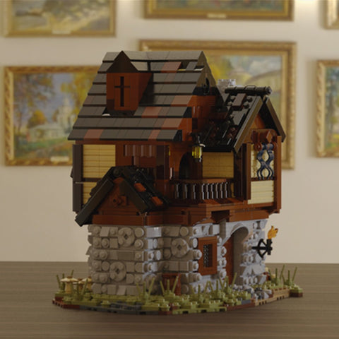 MOC - 49535 MOC Custom Medieval House - LesDiy