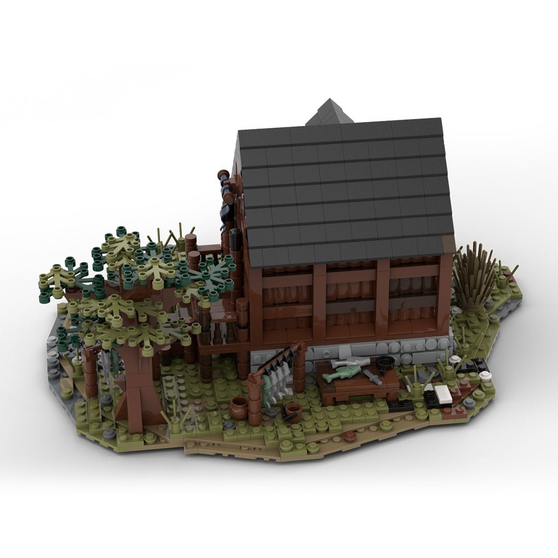 MOC - 49723 MOC Medieval Fisherman`s House - LesDiy