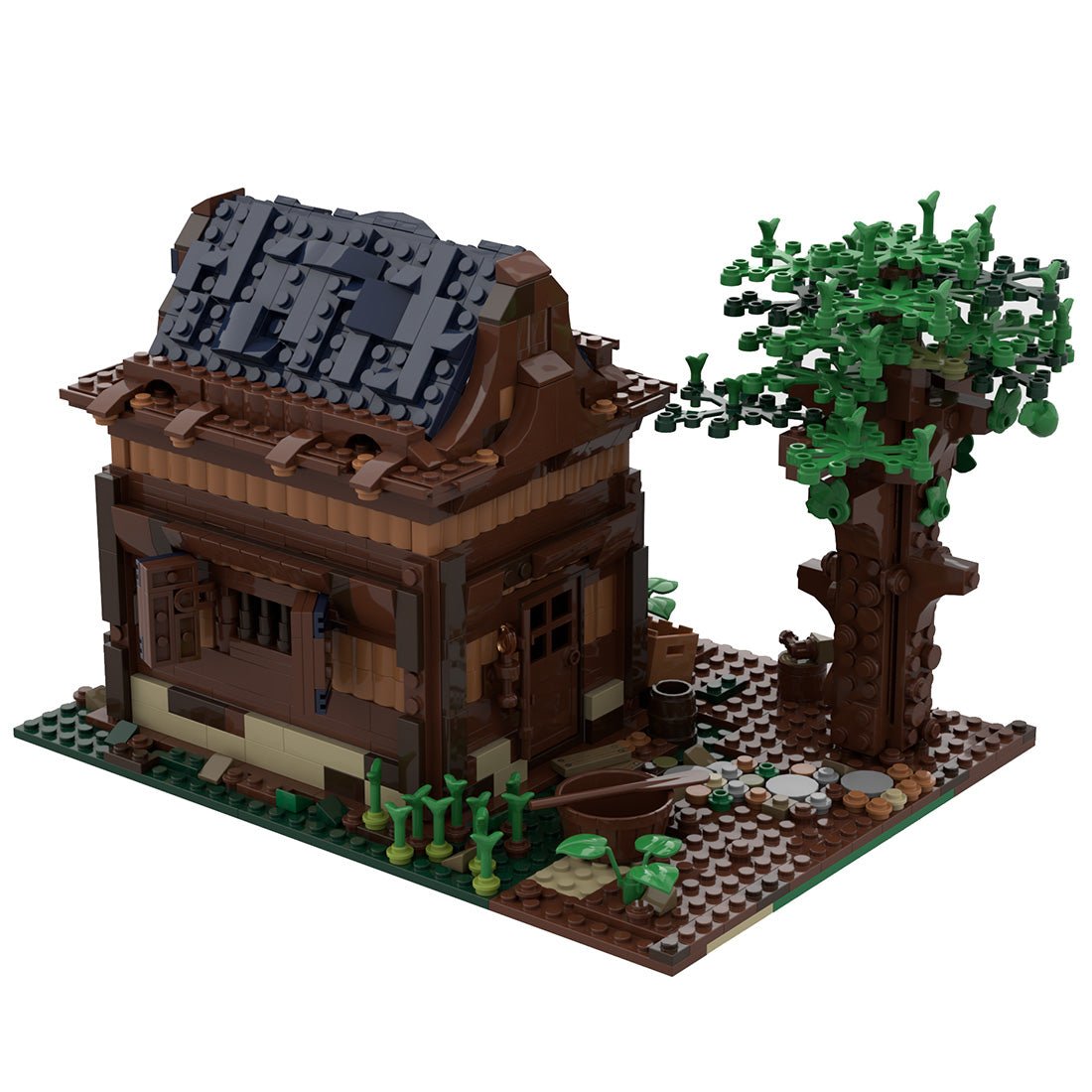 MOC - 50031 Medieval Farmhouse Building Blocks - LesDiy