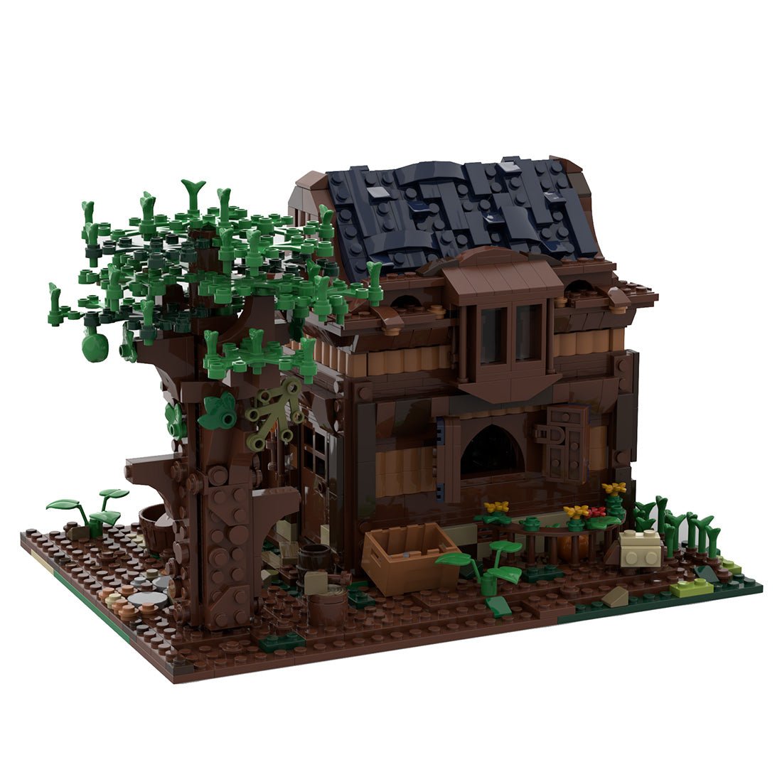 MOC - 50031 Medieval Farmhouse Building Blocks - LesDiy