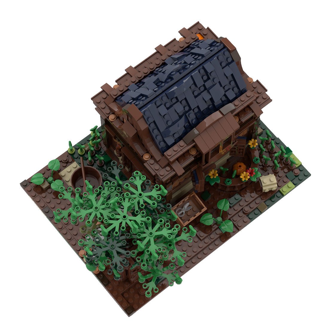 MOC - 50031 Medieval Farmhouse Building Blocks - LesDiy - 