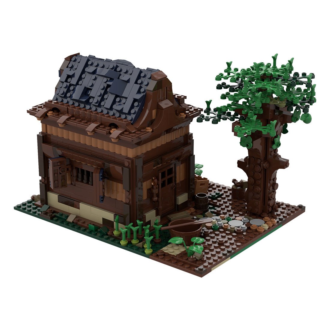 MOC - 50031 Medieval Farmhouse Building Blocks - LesDiy