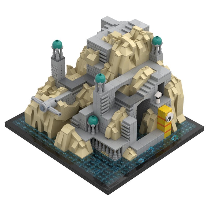 MOC - 50337 Monument Valley - The Descent - LesDiy - MOC