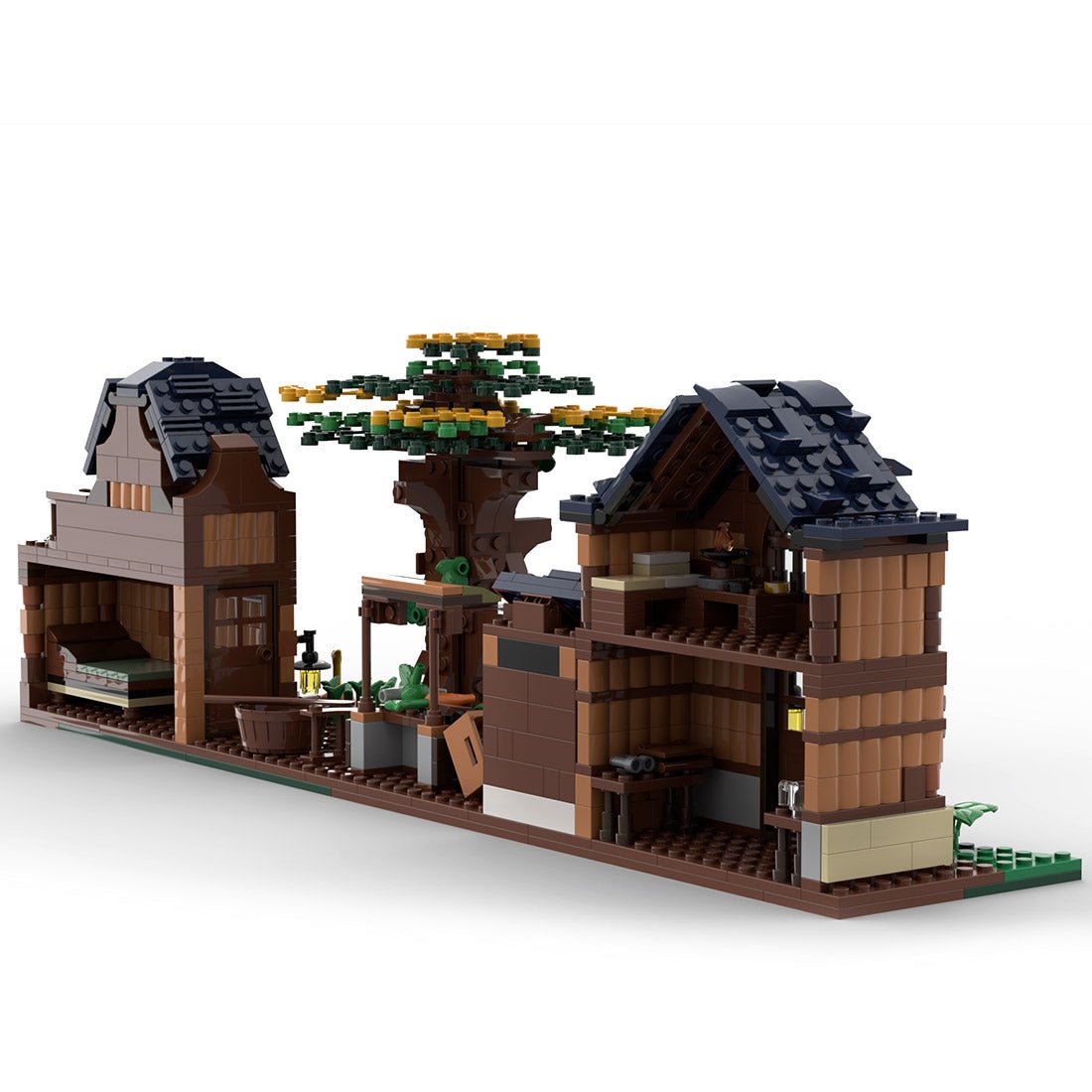 MOC - 52113 Medieval Dutch Street Building Blocks - LesDiy - 