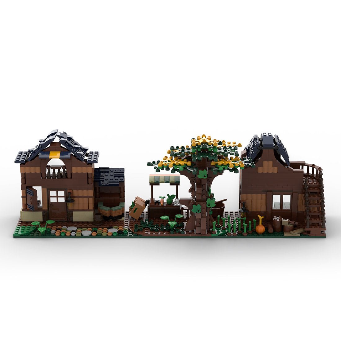 MOC - 52113 Medieval Dutch Street Building Blocks - LesDiy