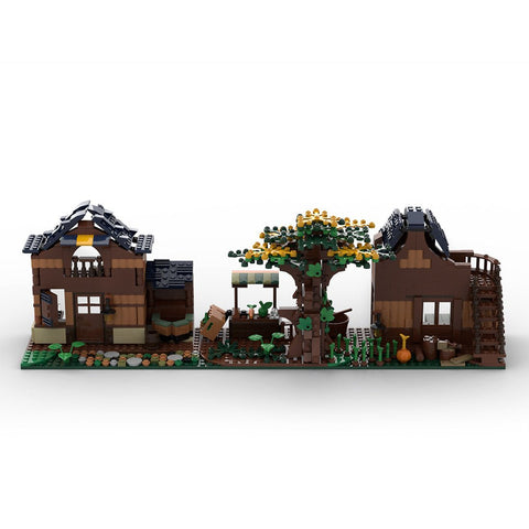 MOC - 52113 Medieval Dutch Street Building Blocks - LesDiy - 