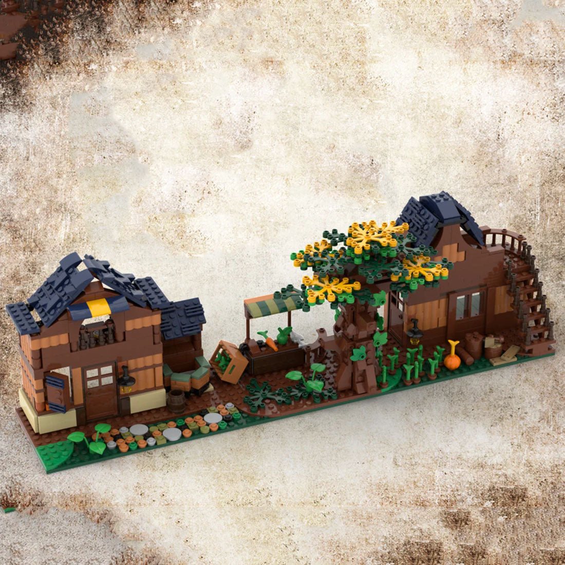 MOC - 52113 Medieval Dutch Street Building Blocks - LesDiy