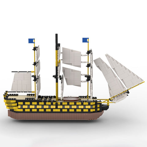 MOC - 52315 1/200 HMS Victory Model Building Blocks - LesDiy