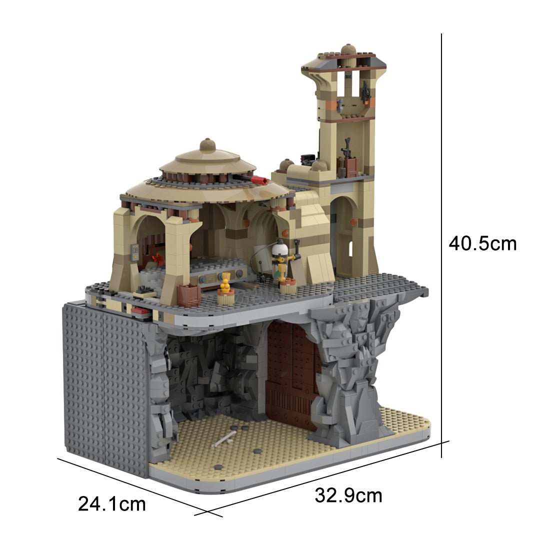 MOC - 54526 Rancor Pit - LesDiy