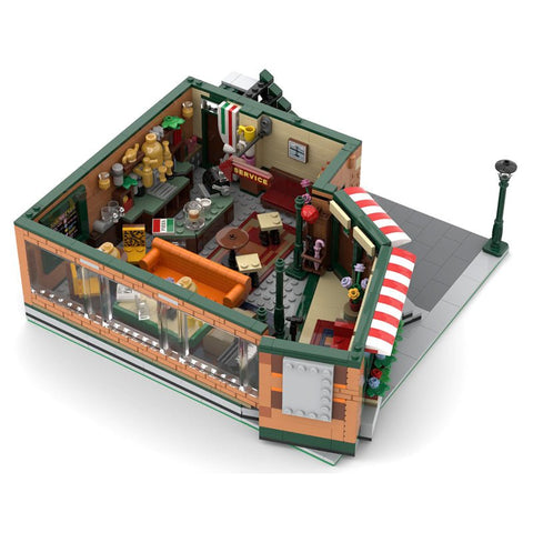 MOC - 54894 Modular Central Perk Cafe & Pub - LesDiy