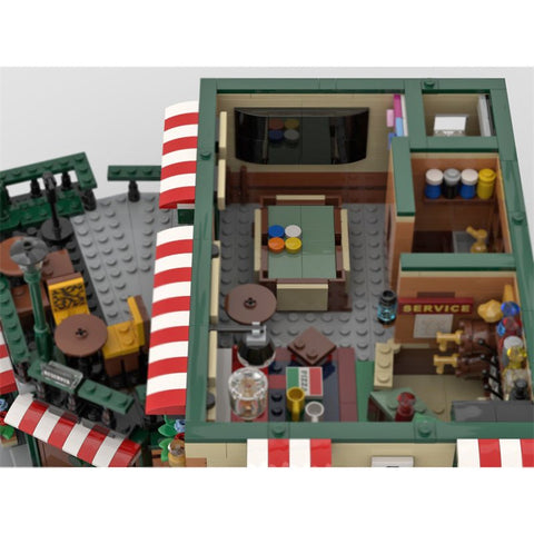 MOC - 54894 Modular Central Perk Cafe & Pub - LesDiy