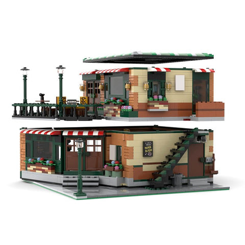 MOC - 54894 Modular Central Perk Cafe & Pub - LesDiy