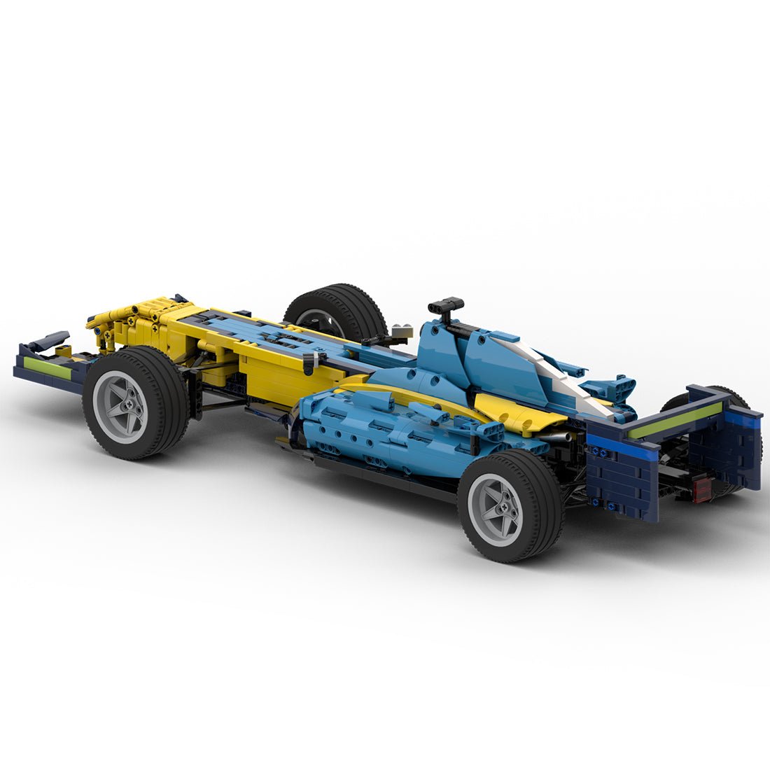 MOC - 55175 RS26 1/8 Scale Formula Racing Car - LesDiy