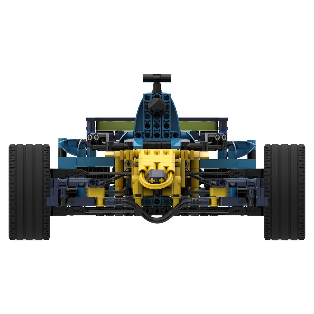 MOC - 55175 RS26 1/8 Scale Formula Racing Car - LesDiy