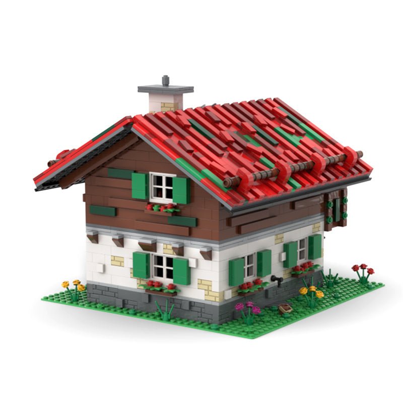 MOC - 55694 Mountain Farmhouse - LesDiy - MOC