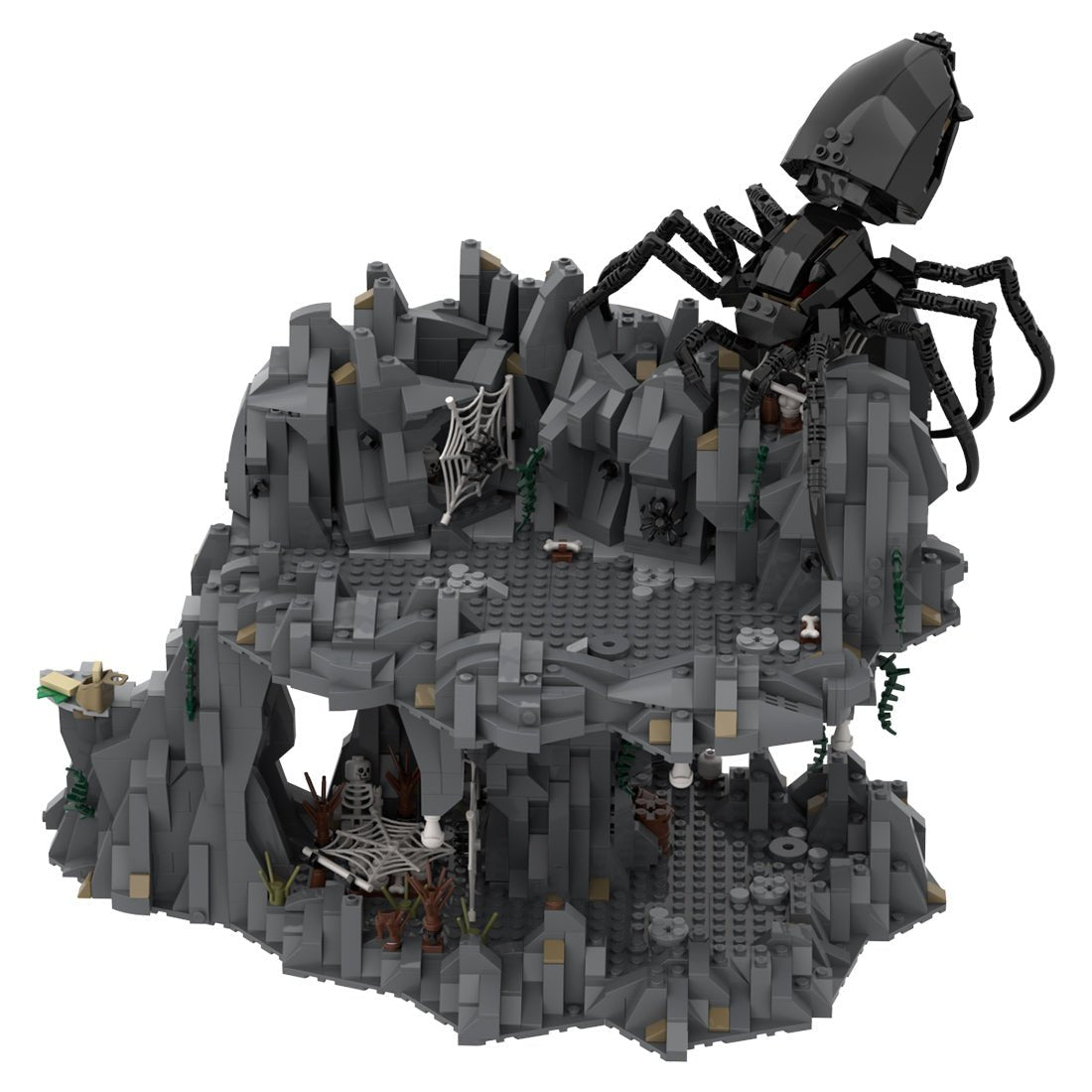 MOC - 55839 Shelob's Lair - LesDiy