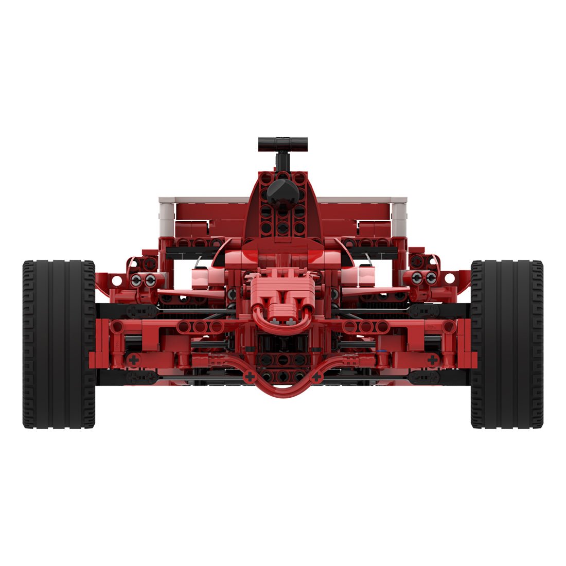 MOC - 56457 F2007 1/8 Scale Formula Racing Car - LesDiy