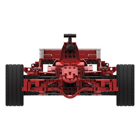 MOC - 56457 F2007 1/8 Scale Formula Racing Car - LesDiy