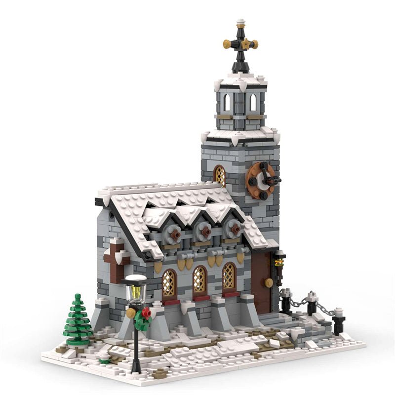 MOC - 58208 Little Winter Church - LesDiy