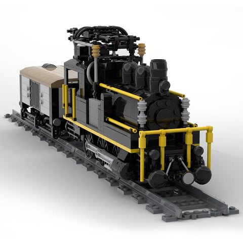 MOC - 58561 Swiss Electrified Steam Locomotive - LesDiy