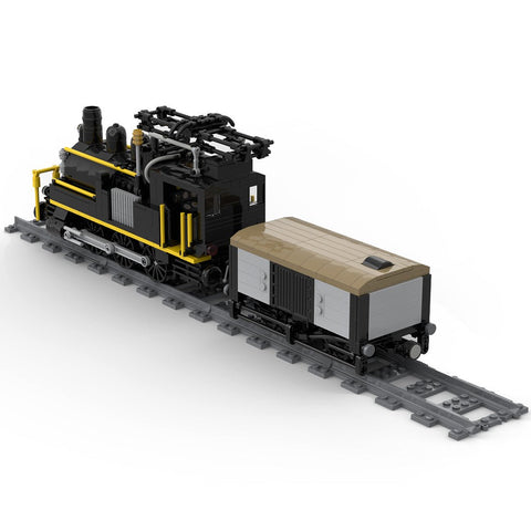 MOC - 58561 Swiss Electrified Steam Locomotive - LesDiy