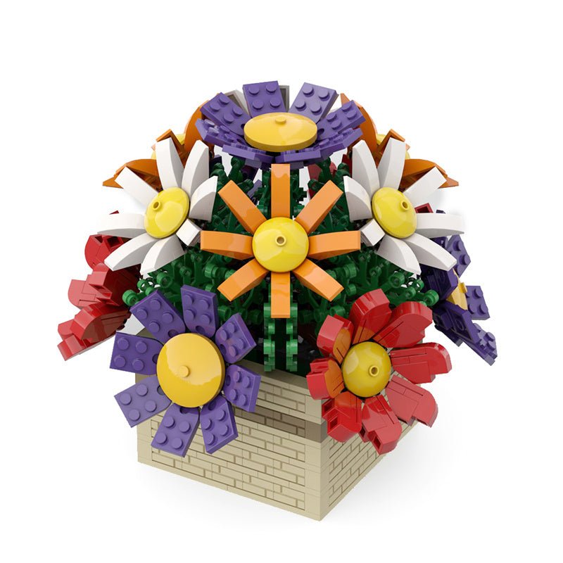 MOC - 60178 Flower Bonsai Bouquet - LesDiy