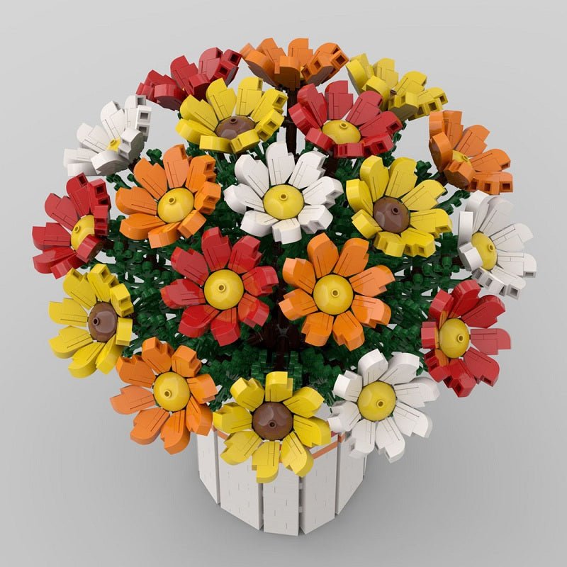 MOC - 60822 Flowers Bouquet - LesDiy