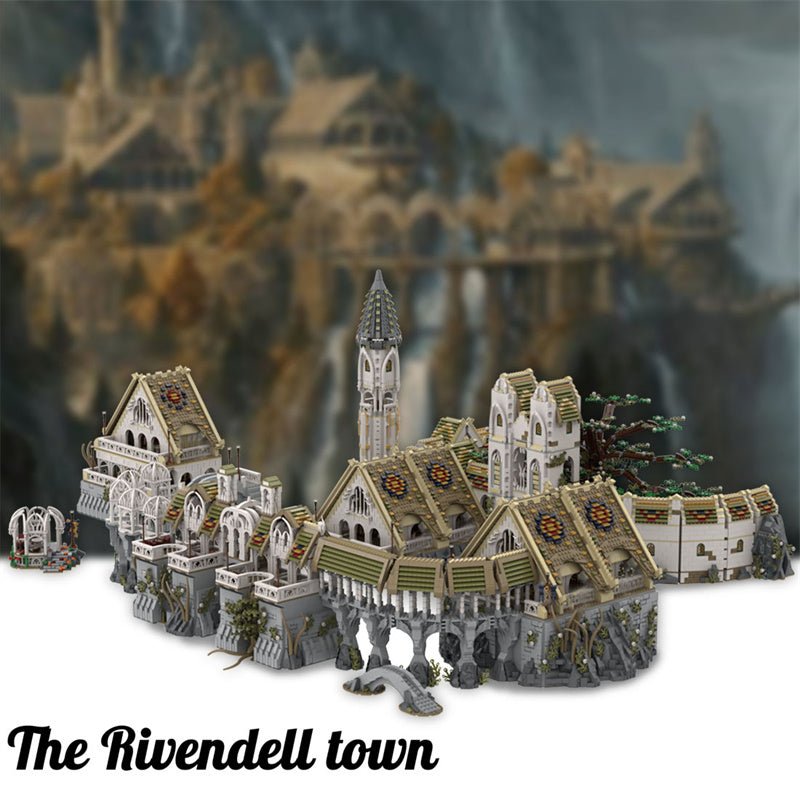 MOC - 62284 UCS Rivendell - LesDiy