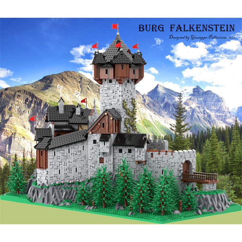 MOC - 65340 Burg Falkenstein - LesDiy