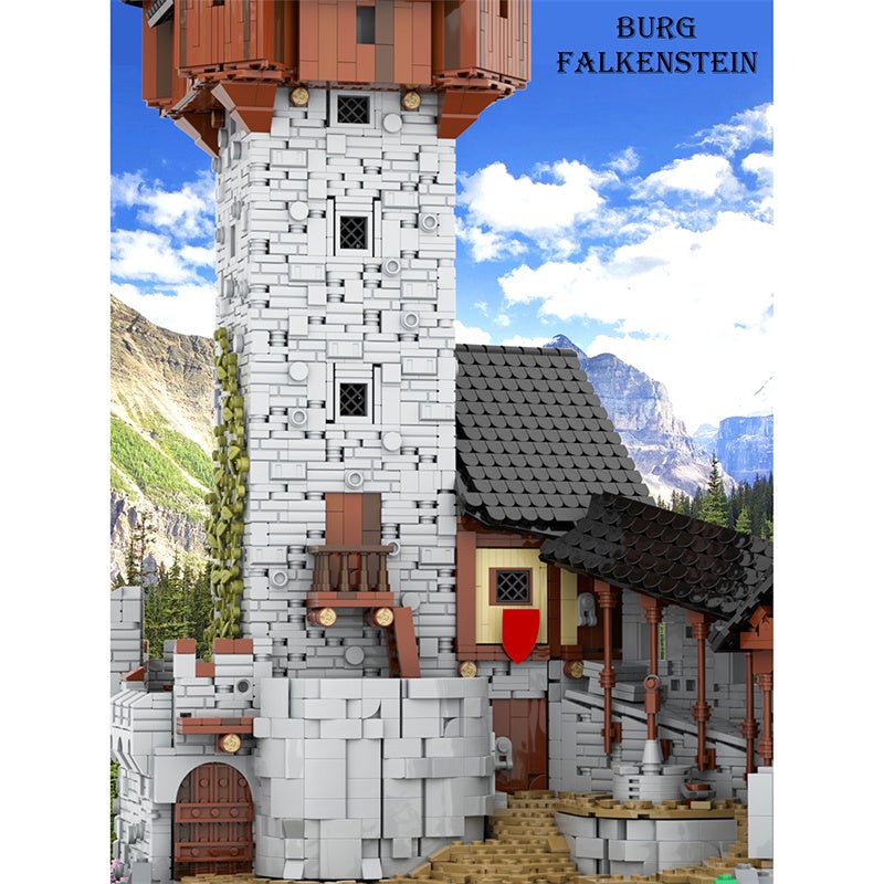 MOC - 65340 Burg Falkenstein - LesDiy