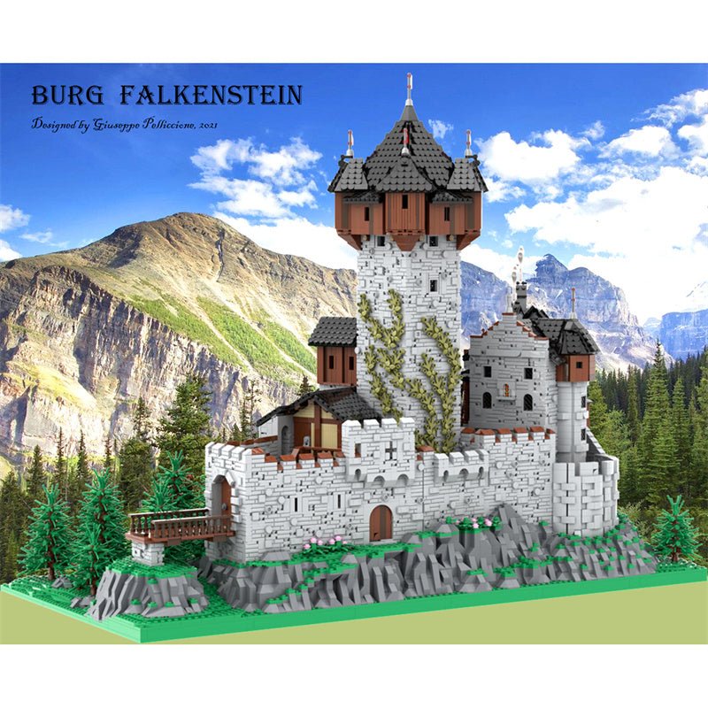 MOC - 65340 Burg Falkenstein - LesDiy