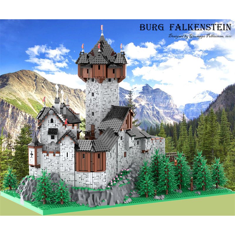 MOC - 65340 Burg Falkenstein - LesDiy