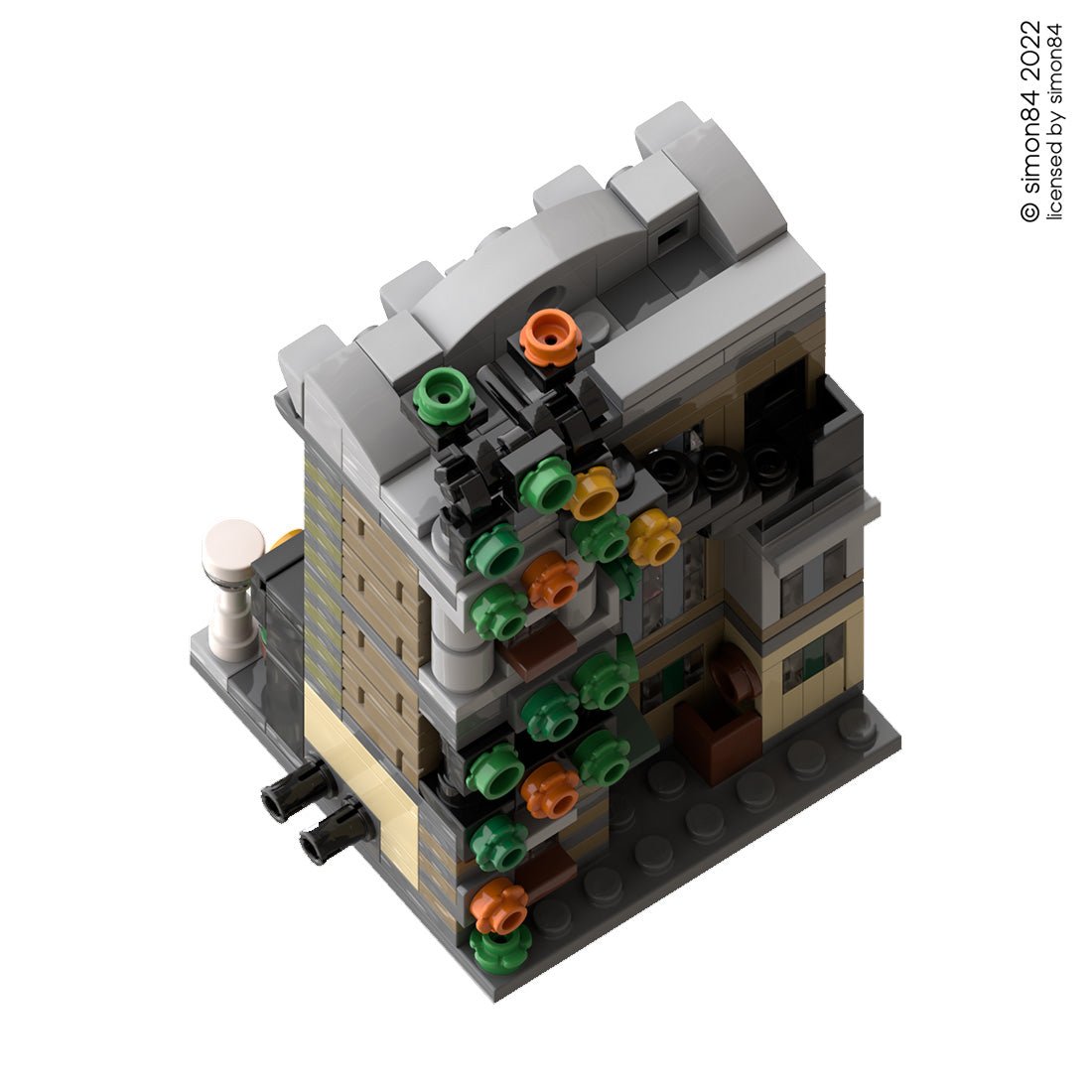 MOC - 65411 Mini Lion Pub - LesDiy