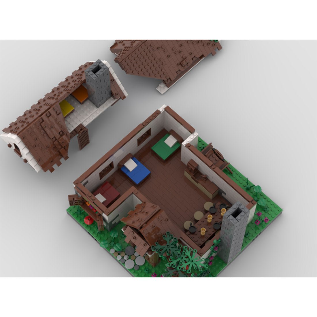 MOC - 68432 Medieval House Building Blocks - LesDiy