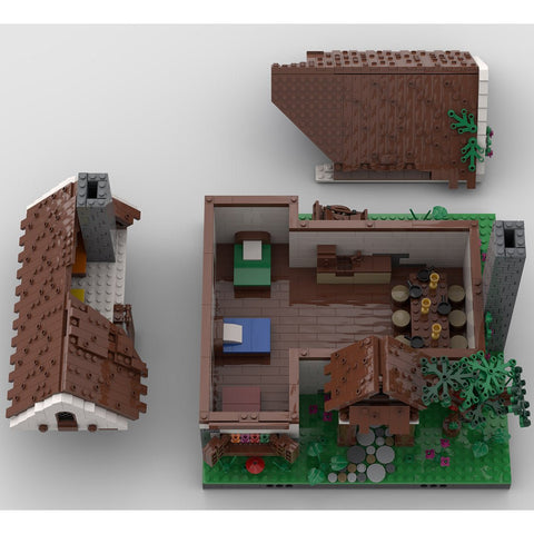 MOC - 68432 Medieval House Building Blocks - LesDiy