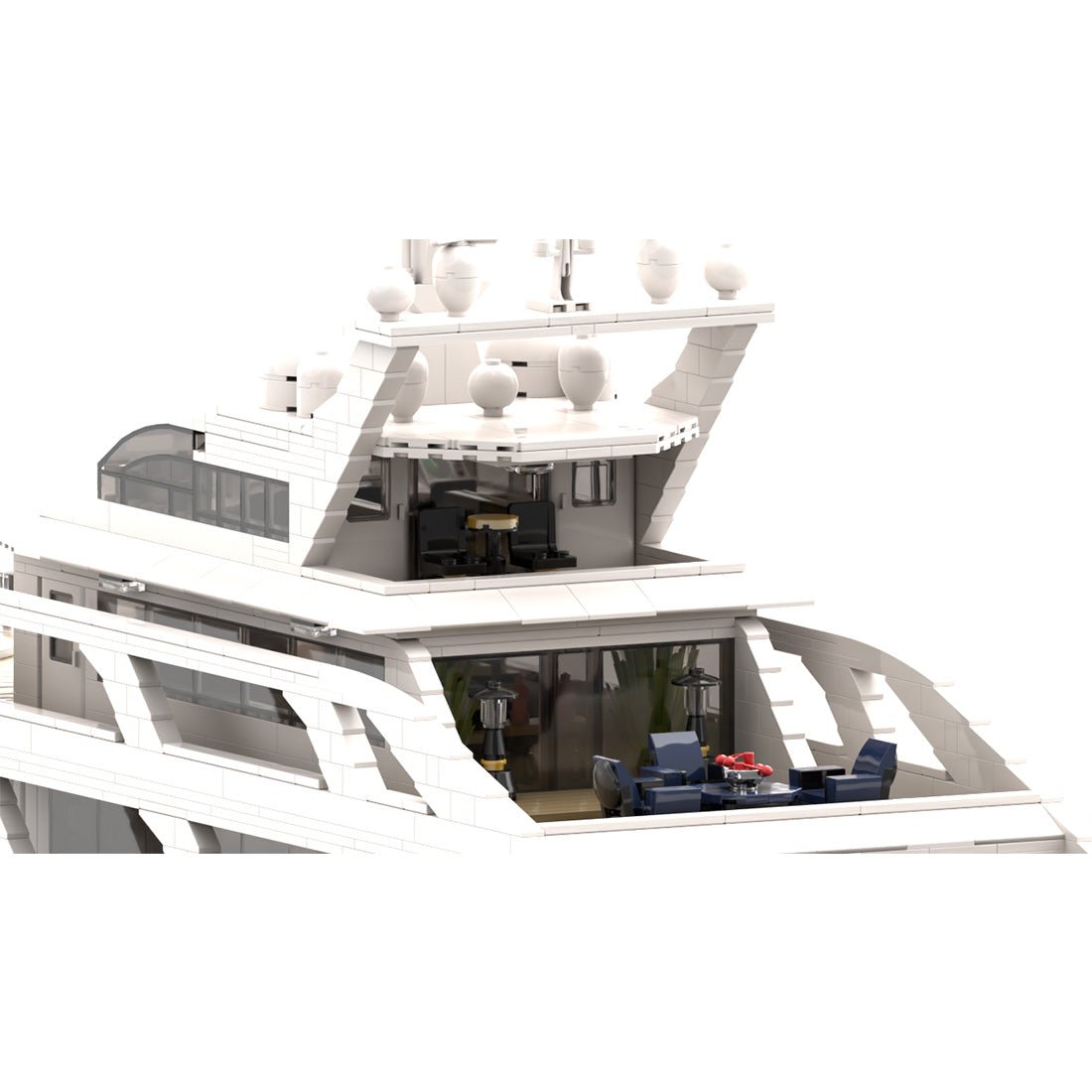 MOC - 69299 Luxury Super Yacht - LesDiy