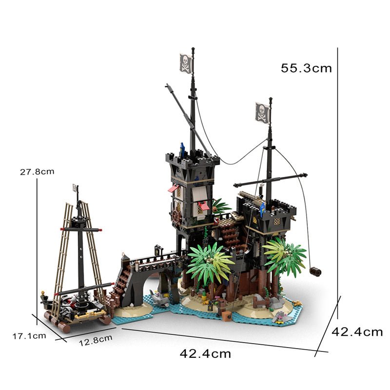 MOC - 69306 Pirate Fortress - LesDiy