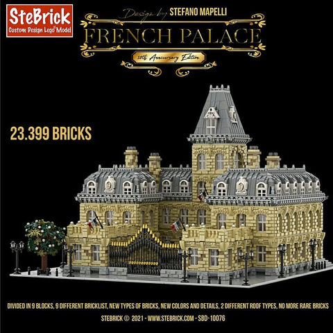 MOC - 70573 Happy Anniversary French Palace - LesDiy