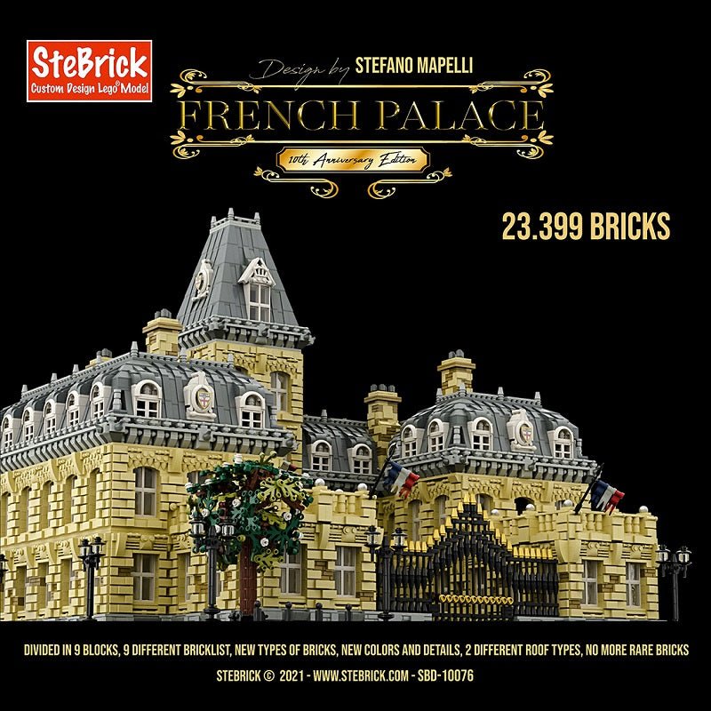 MOC - 70573 Happy Anniversary French Palace - LesDiy - MOC