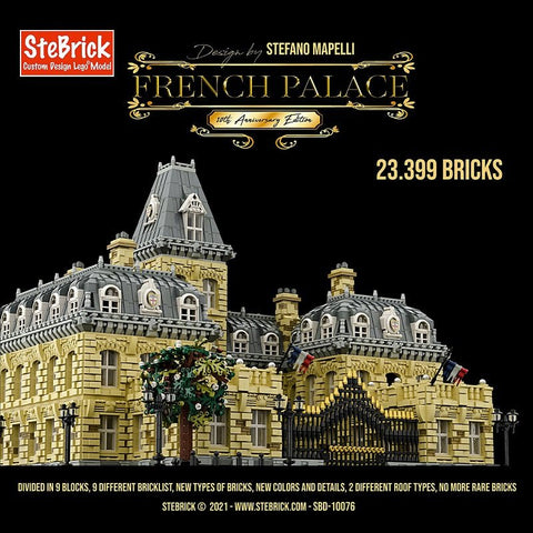 MOC - 70573 Happy Anniversary French Palace - LesDiy - MOC