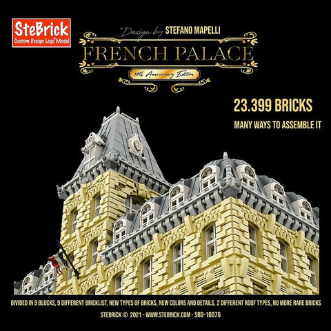 MOC - 70573 Happy Anniversary French Palace - LesDiy - MOC