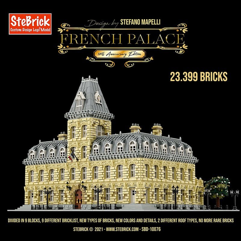 MOC - 70573 Happy Anniversary French Palace - LesDiy - MOC