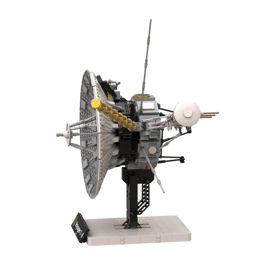 MOC - 71157 1/12 American Voyager Space Probe Model - LesDiy - 