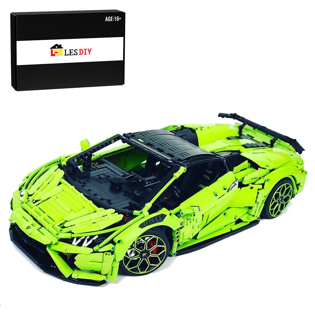 MOC - 72491 Lamborghini Huracan Evo Spyder - Dynamic - LesDiy